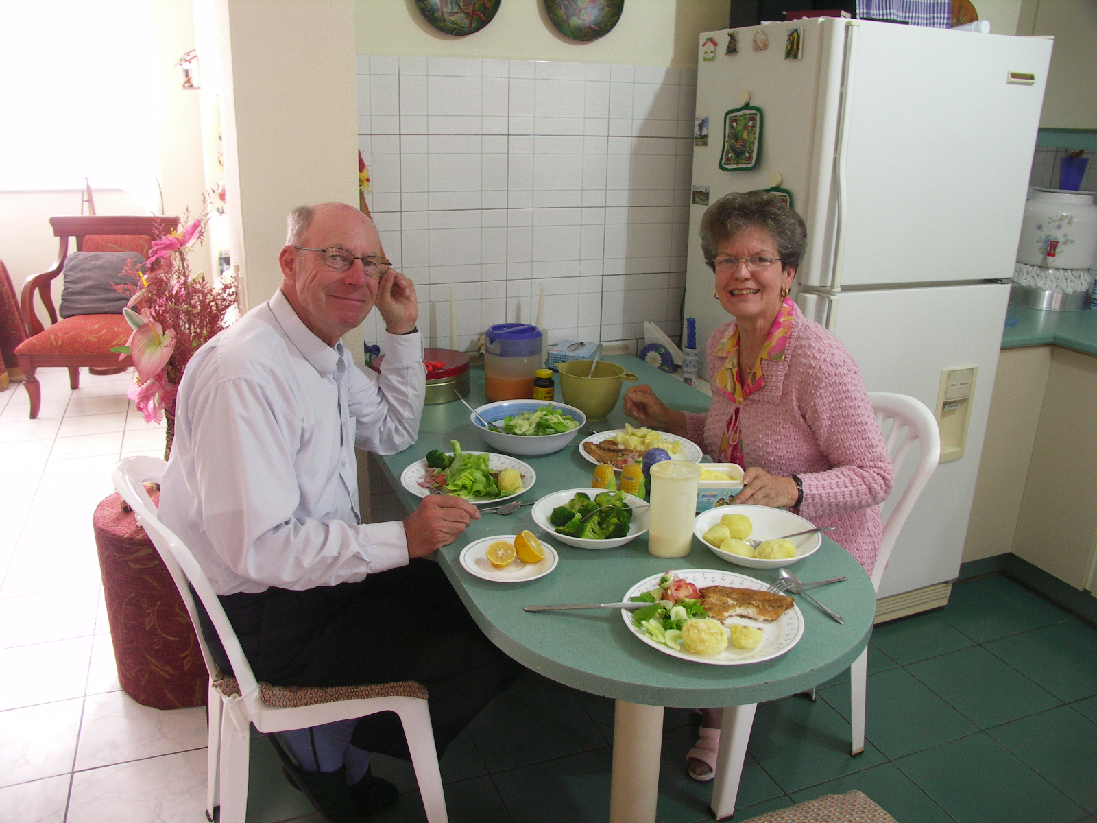 Greetings from Reginald en Arlene