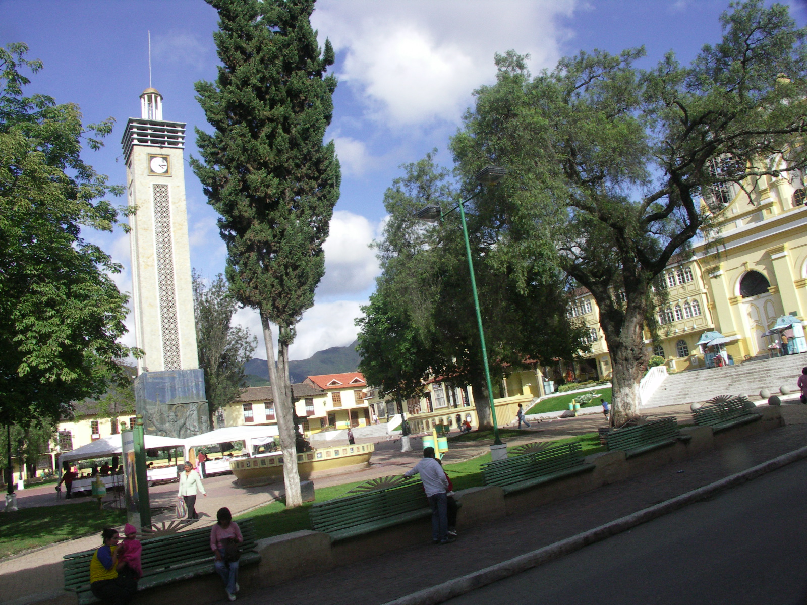 Centrale plein van Loja